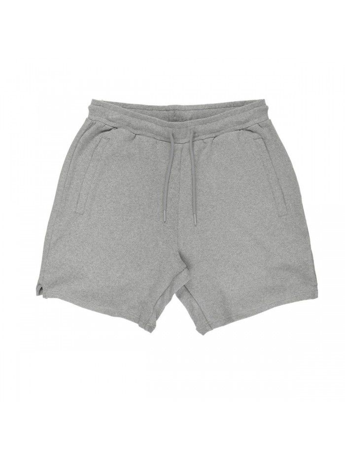 Muscle Fitness Brother Men's Summer Sports Fitness Leisure Shorts Running Cotton Split Shorts 