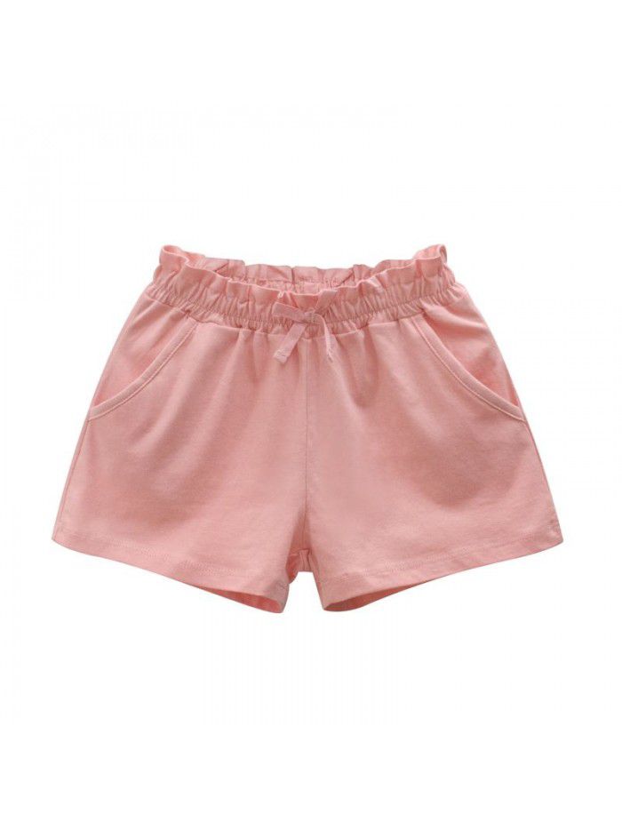 Children's Summer New Girls' Pants Children's Summer Shorts