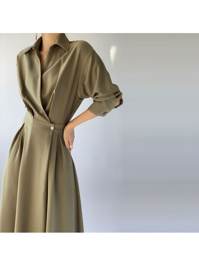 Dress for women Spring/Summer New French niche long dress slimming and high-end small skirt for children 