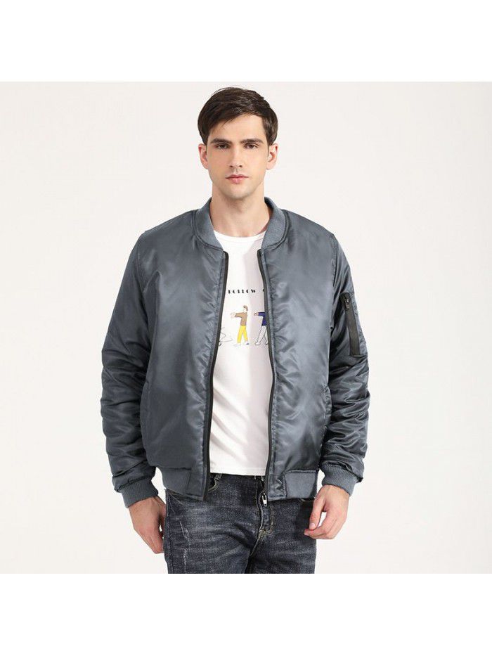 Short men's flying jacket, lightweight cotton jacket, men's jacket