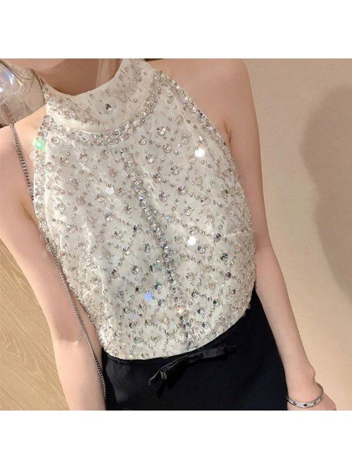 Celebrity Heavy Industry Hanging Neck Pin Bead Seq...