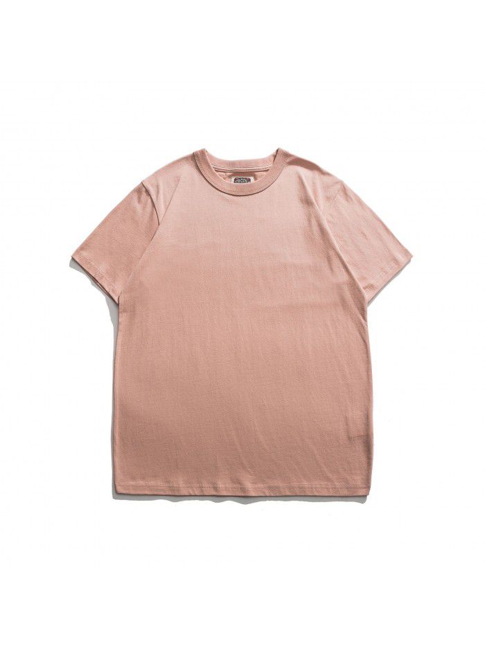 Classic slim fitting short-sleeved men's T-shirt is comfortable, soft and skin-friendly, high-quality cotton short T 
