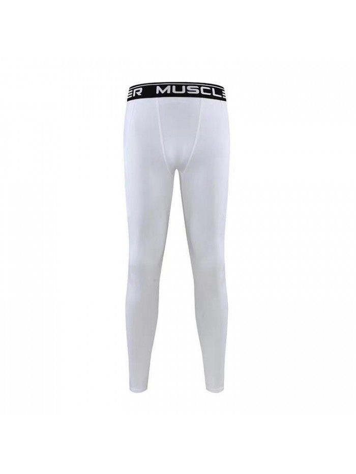 New Quick Drying Pants for Men's Basketball Sports Underlay Tight Pants with Pockets for Fitness 