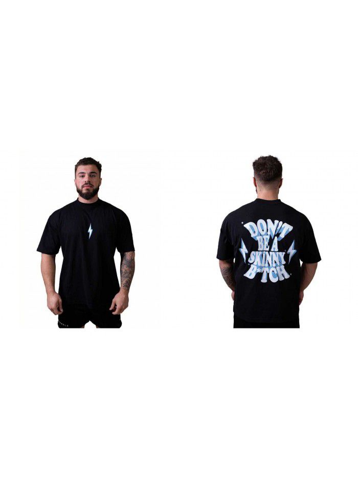 Cotton Short Sleeve T-shirt for Men and Women Summer New Trend Fitness Top Loose Fit