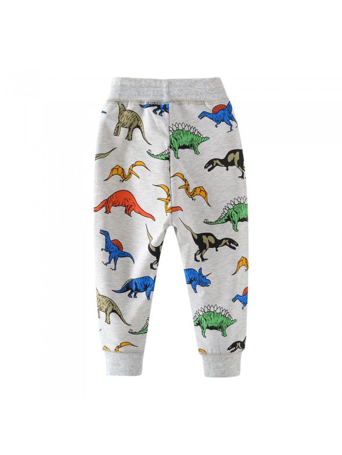 Boys' Pants Children's Knitted Pants Cartoon Sweater Pants Autumn New Children's Pants 