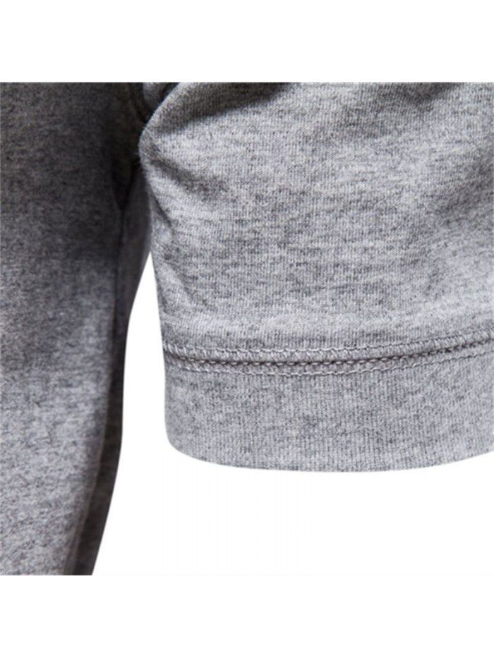 Clothes Men's T Henry Round Neck Short Sleeve T-shirt Heavyweight Men's Slim Fit Solid Color Sports Bottom Shirt 