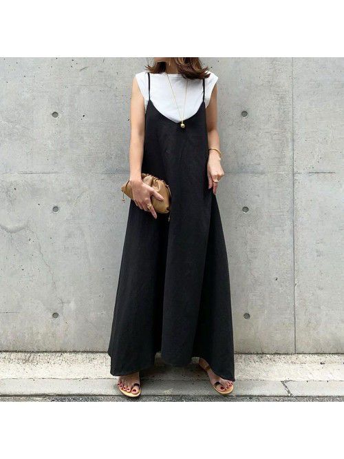 Spot Hanging Dress Korean Edition Women's Summer N...