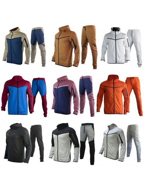 Men's Spring and Autumn New Set Fashion Handsome V...