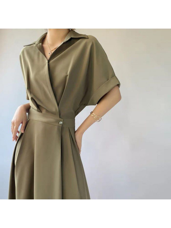 Dress for women Spring/Summer New French niche long dress slimming and high-end small skirt for children 