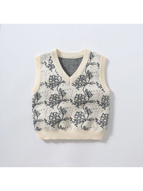 Children's Fashion Style Baby Double Woven Flower ...