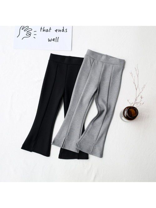 Westernized girls' bell bottoms for spring wear, n...