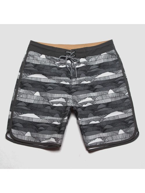 New Men's Elastic Surfing Beach Pants Sports ...