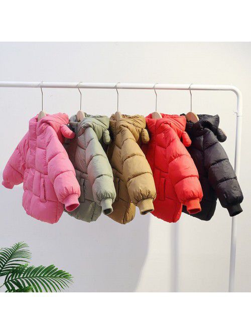 Children's clothing, children's down cotton jacket...