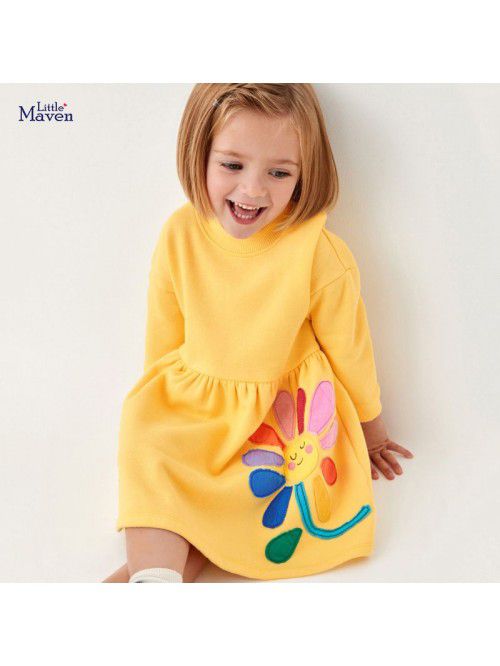 Children's dress, autumn and winter new children's...