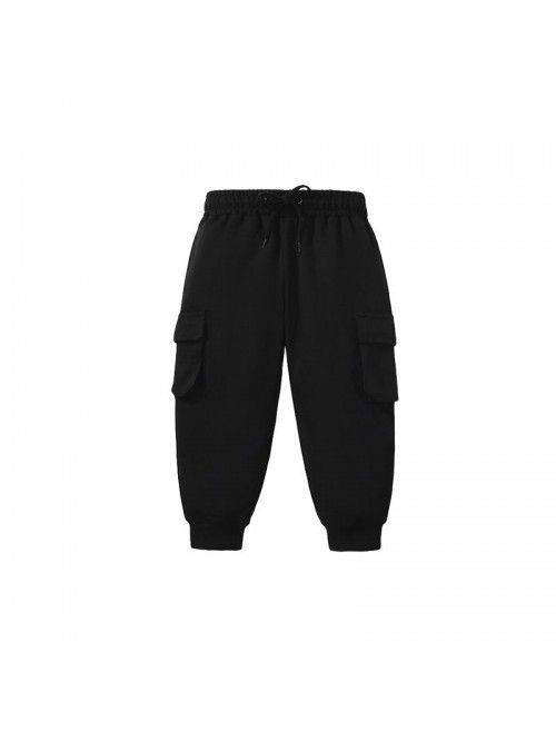 Children's pants autumn boys pure cotton work pant...
