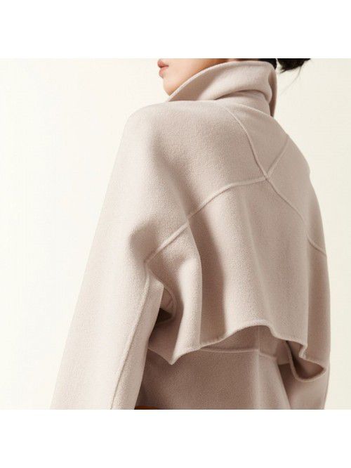 Autumn and winter woolen coat, wool coat, women's ...