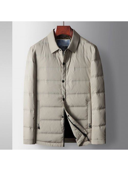 Men's down jacket for autumn and winter, youth shi...